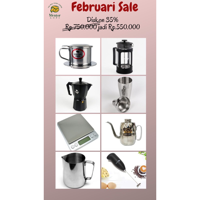 ALAT KOPI LENGKAP SPECIAL MENU ICE KOPI