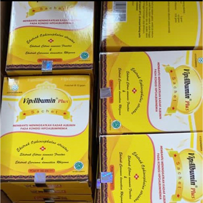 vip albumin sachet