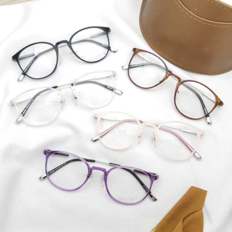 [BISA COD] Kacamata 0580 l Ganti Lensa Minus l Anti Radiasi...