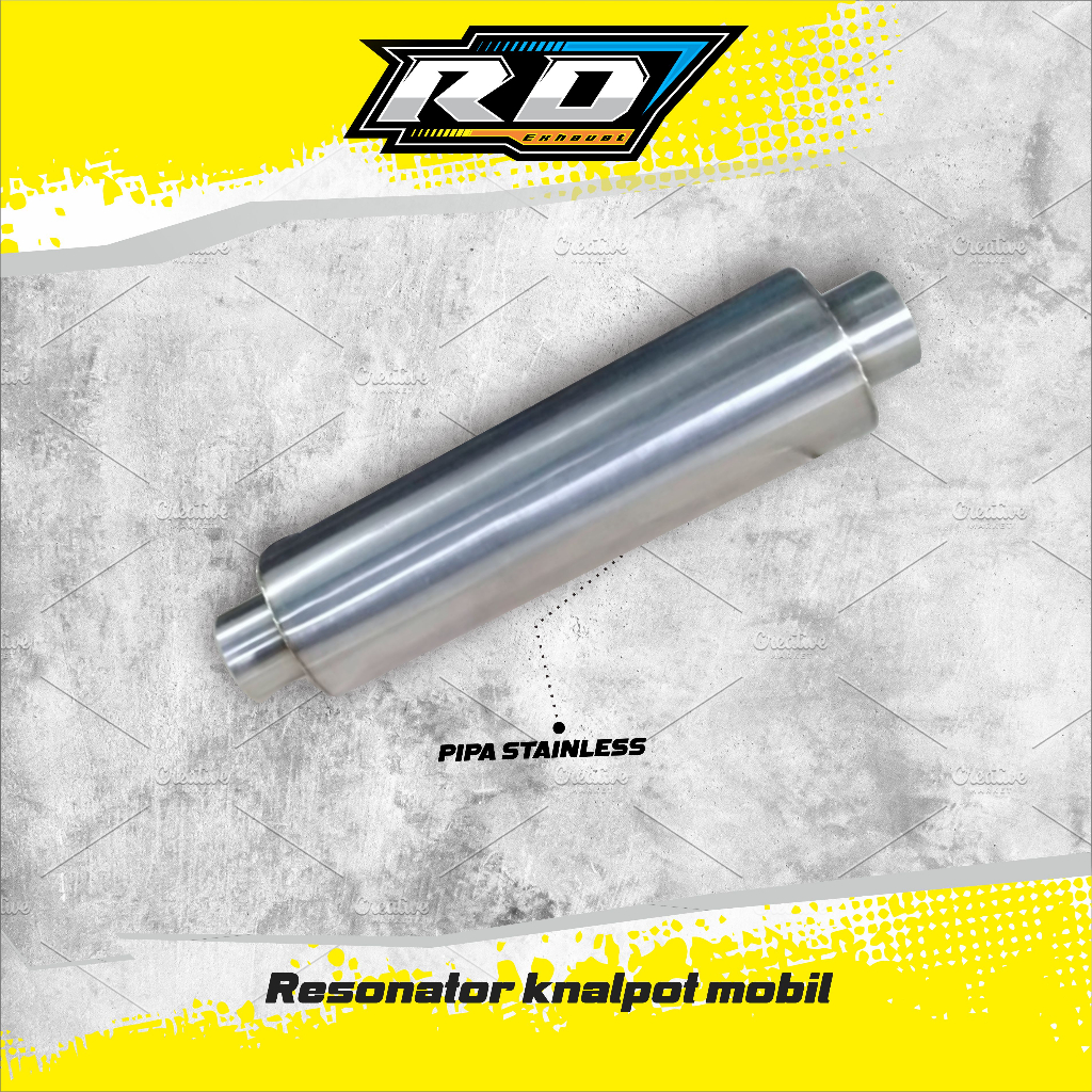 Resonator knalpot mobil