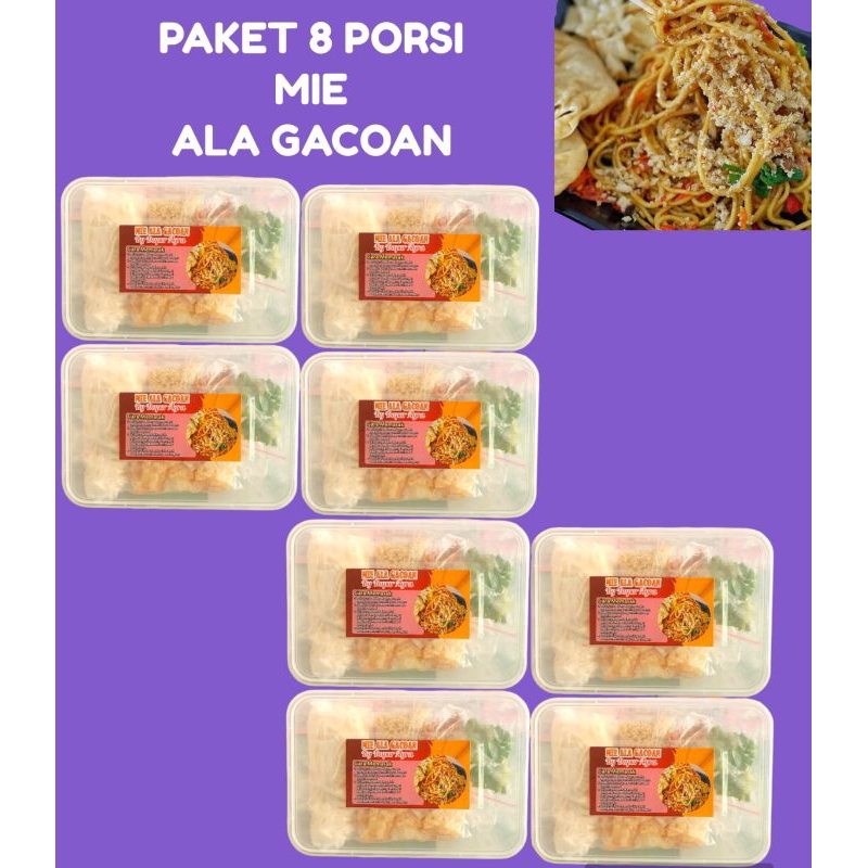 

MIE ALA GACOAN PAKET 8 PORSI MIE (FRESH & HALAL)