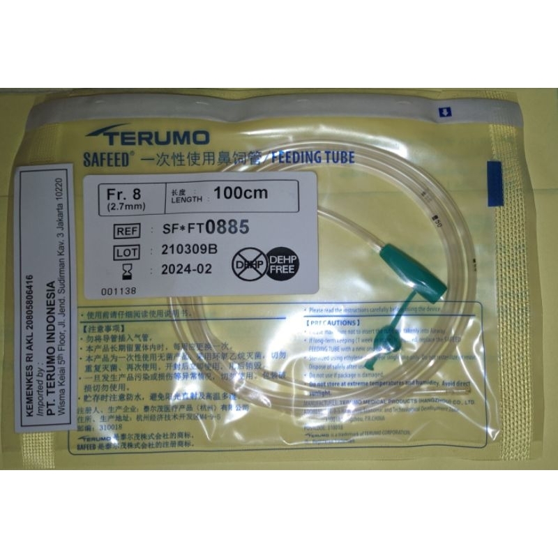 NGT TERUMO / FEEDING TUBE Fr8/100