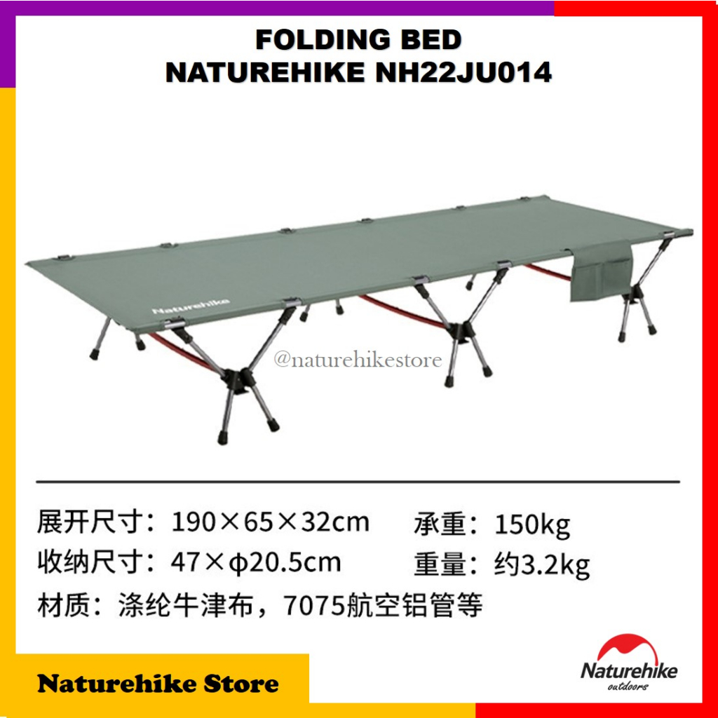 Folding Bed Ranjang Velbed Tempat Tidur Lipat Naturehike NH22JU014