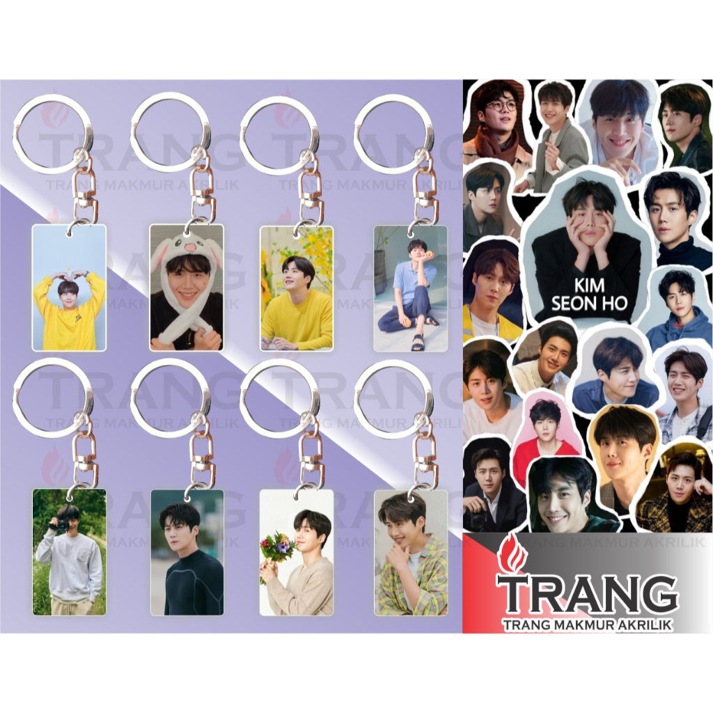 Gantungan Kunci Akrilik Kim Seon Ho/Keychain Acrylic Kim Seon Ho