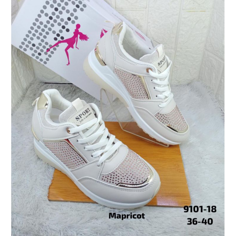 SEPATU SNEAKER IMPORT WANITA SOFIYA 9101-18