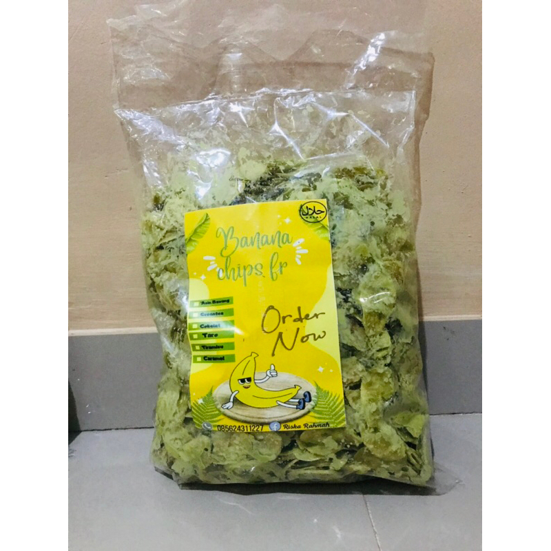 

banana chips coklat lumer renyah