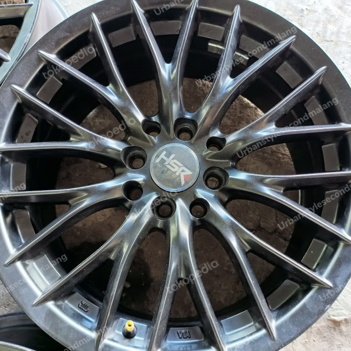 VELG BEKAS BRANG HSR R16X7 BAUT 4 PCD 4X100/4x114 ET40