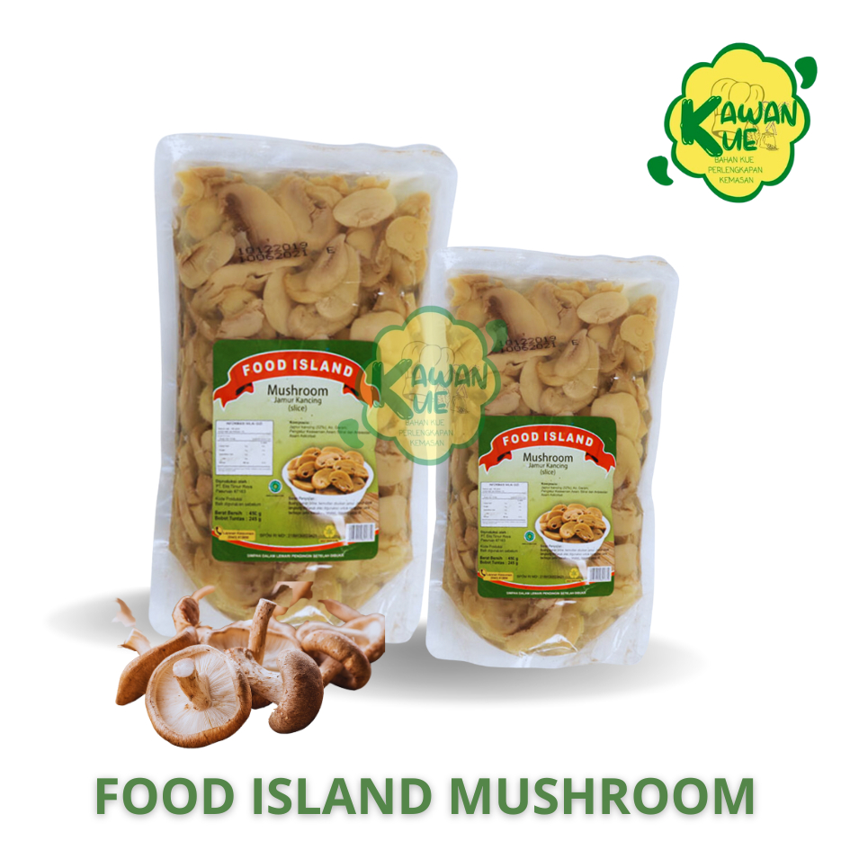 

FOOD ISLAND MASHROOM WHOLE 250GR / 450GR / 900GR