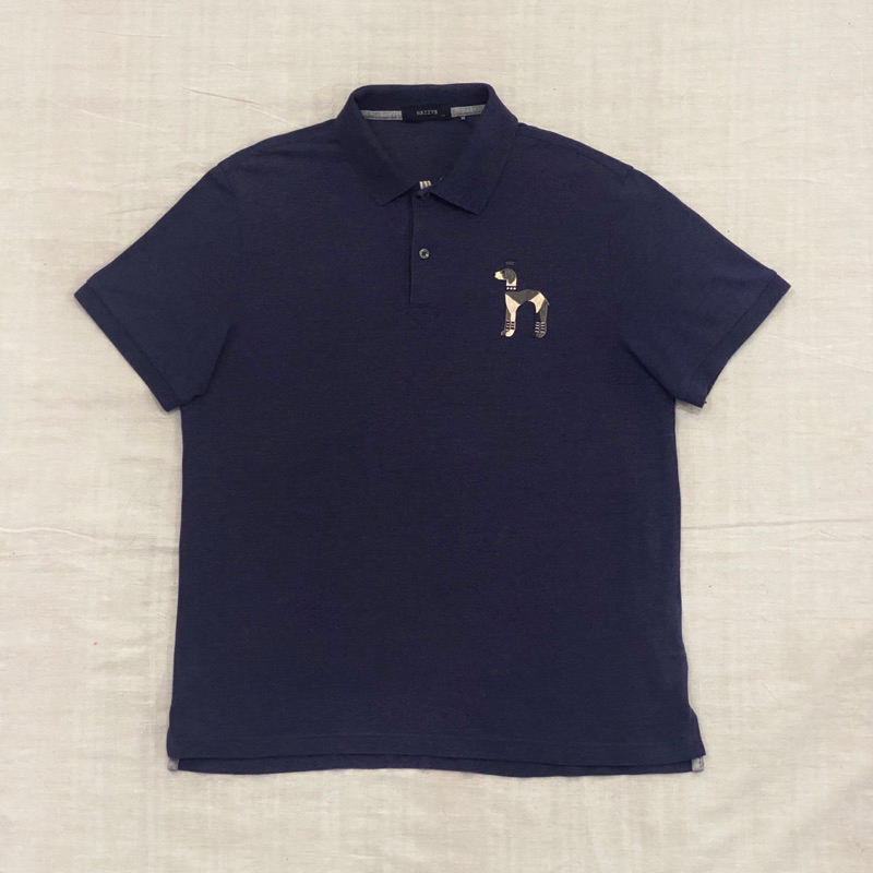 Polo Shirt HAZZYS Navy Big Logo Second