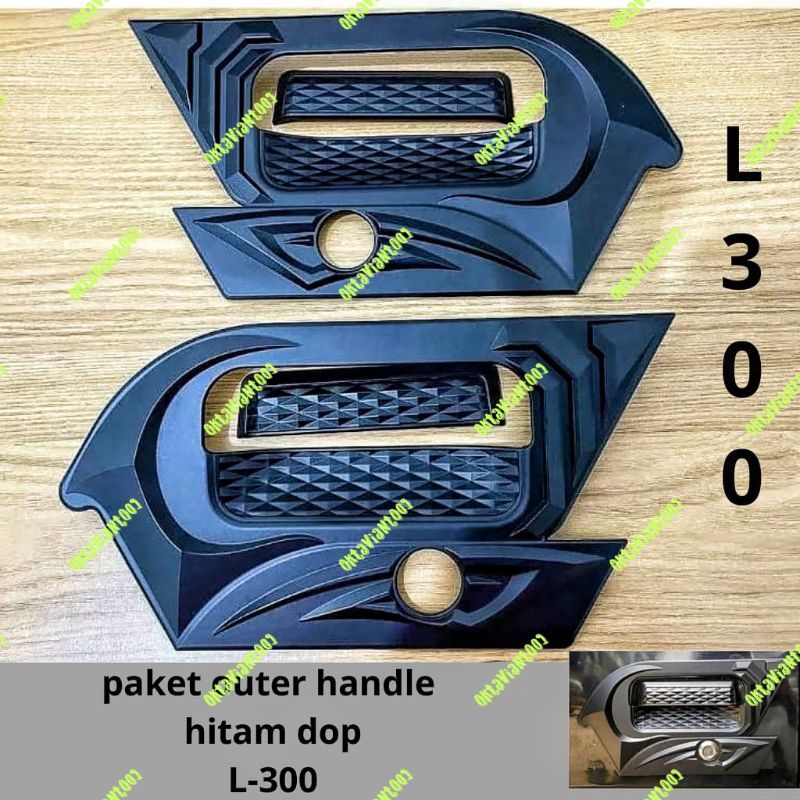 paket outer handle colt L300 L-300 hitam dop