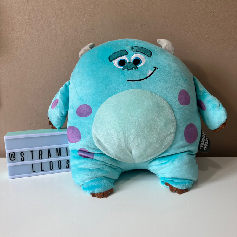 BONEKA MOCCHI MOCCHI SULLEY MONSTER INC ORIGINAL JAPAN