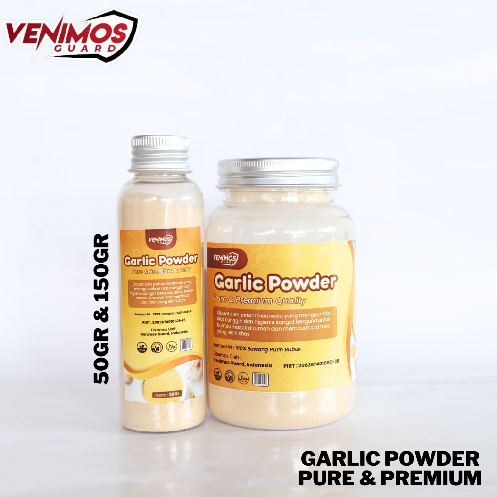 

VENIMOS PREMIUM GARLIC POWDER | BUBUK BAWANG PUTIH | BUMBU MASAK BAWANG PUTIH