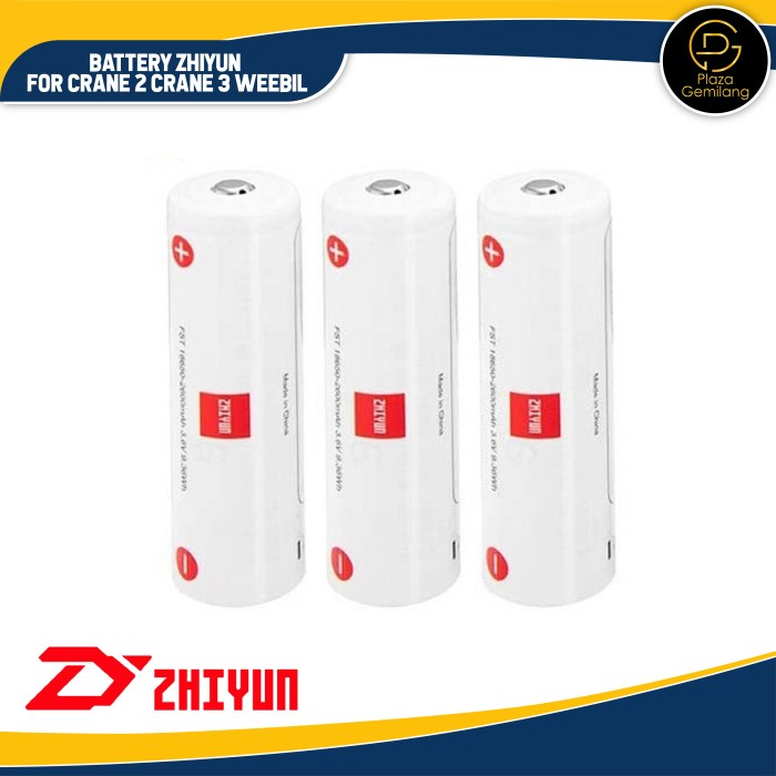 Zhiyun Li-Ion Battery 18650 2600mAh Li-Ion for Crane 2 Crane 3 Weebil
