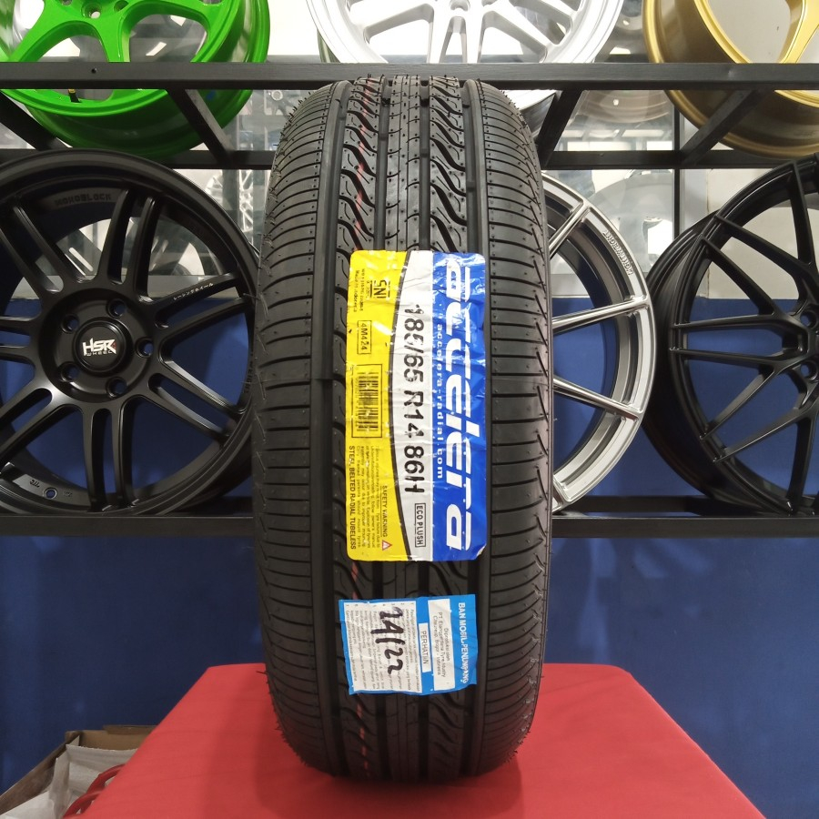 Ban Mobil 185 65 r14 Accelera Dan Awet Merk ACCELERA ECO PLUSH 185/65 R14 Ring 14