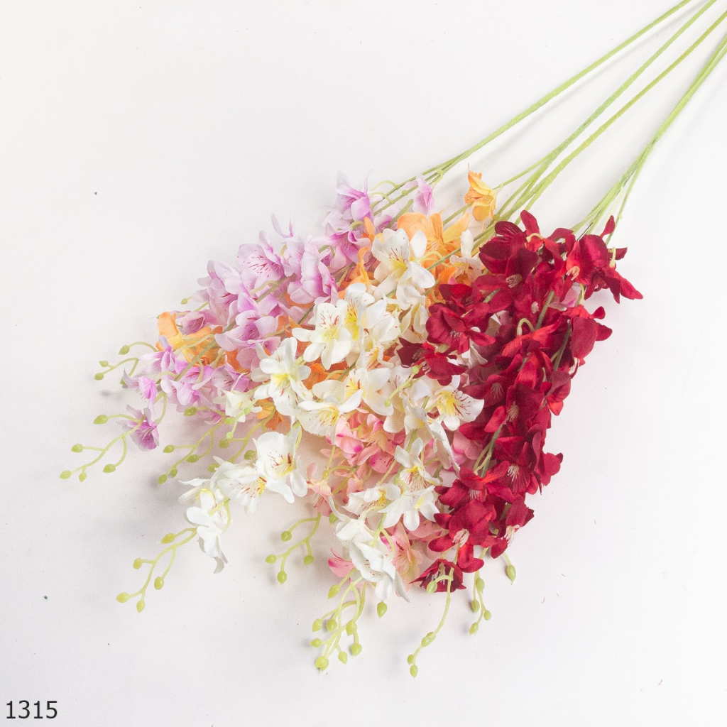 Bunga Anggrek | Bunga Artifisial Plastik Anggrek Dendrobium #1315