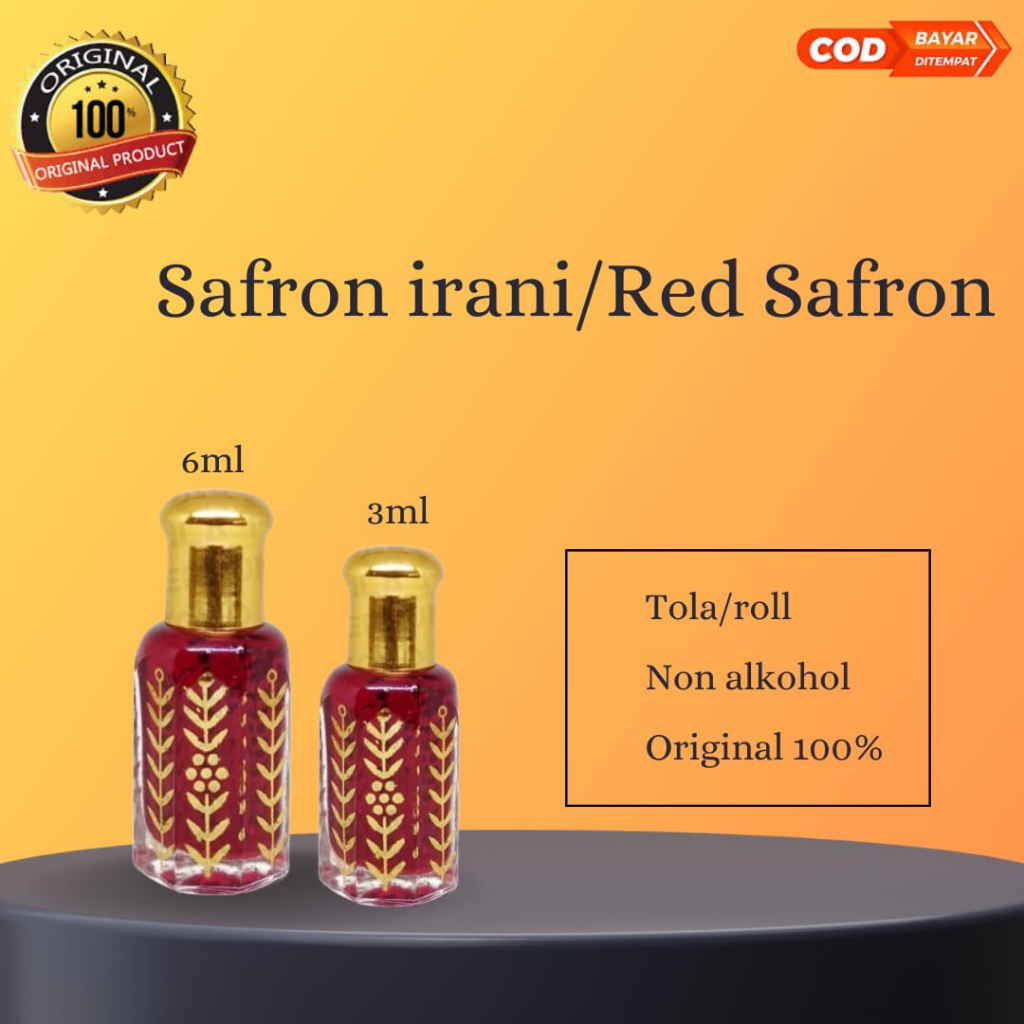 Bibit Parfum Saffron Irani/Red saffron