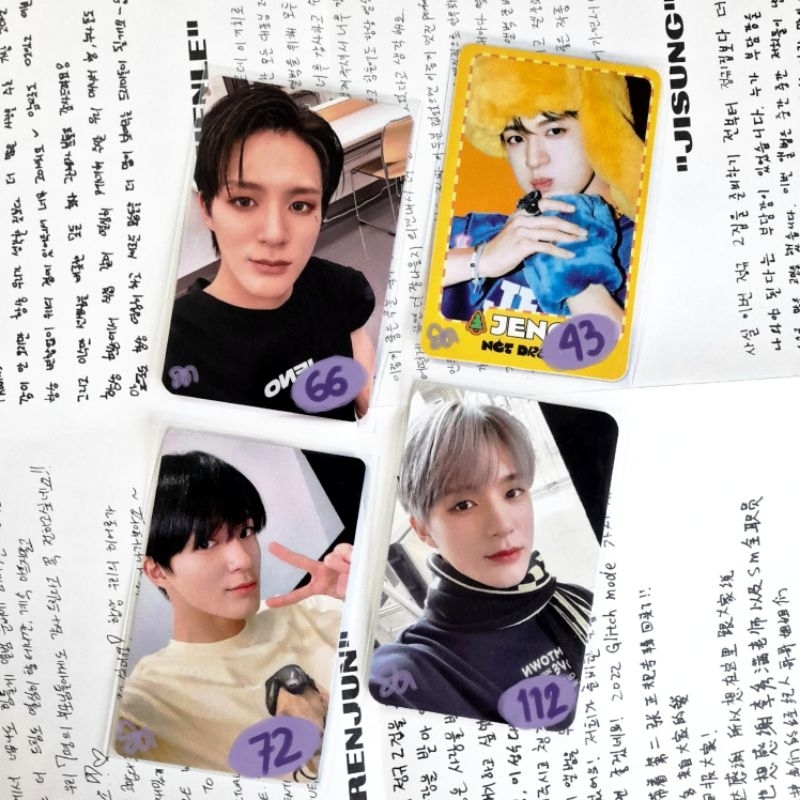 aab photocard official nct dream jeno pob benefit candy ktown mumo yizhiyu yzy hello future trading 