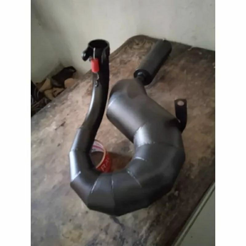 KENALPOT VESPA RACING PENDEK