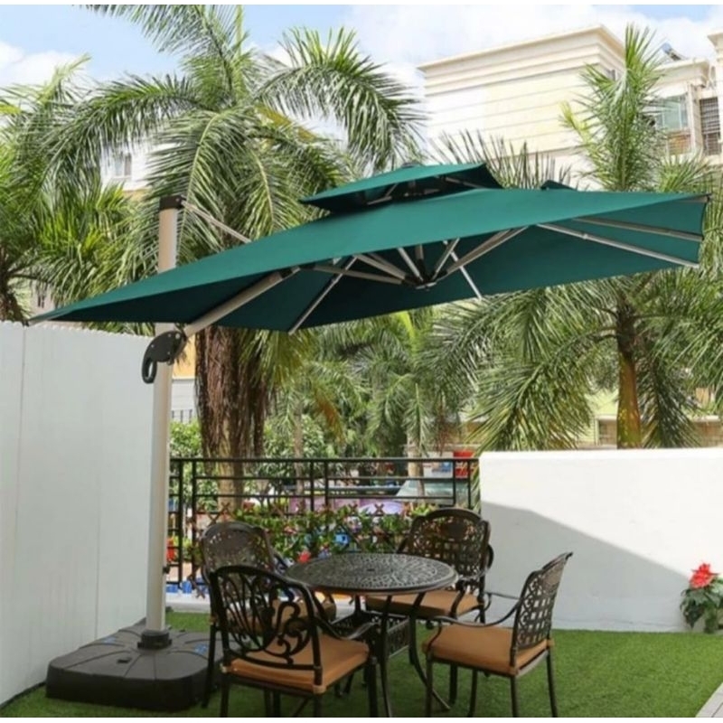 payung super jumbo premium, tenda gantung, payung taman, pantai, cafe ukuran 3x3 meter