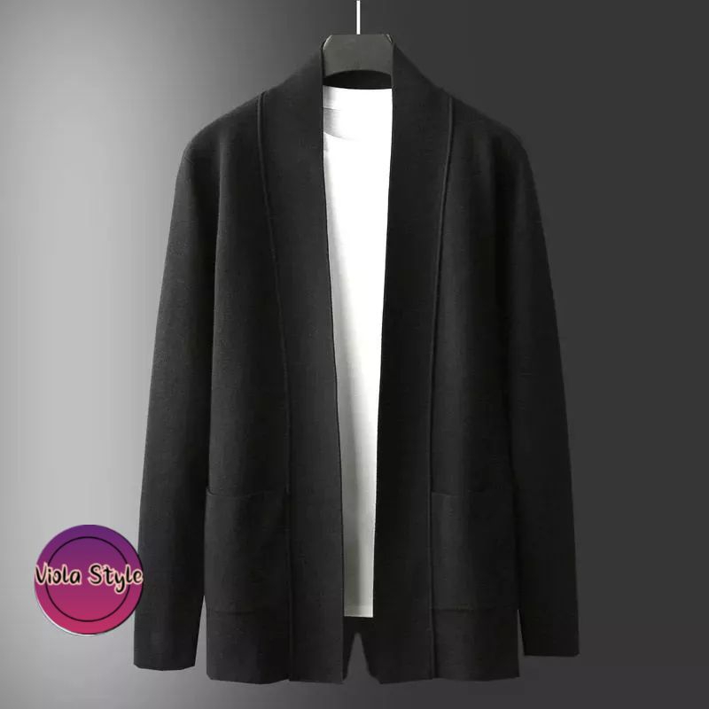 Blazer sweater Korea pria/sweater rajut
