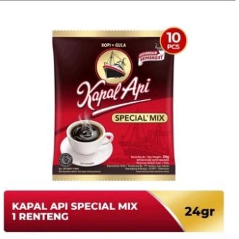 

Kopi Kapal Api Spesial Mix 10 x 24gram serenceng