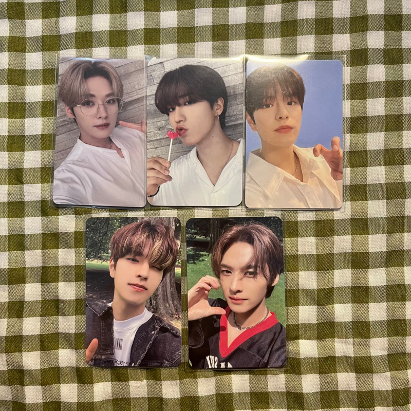 PC photocard Stray kids Bangchan Lee Know Hyunjin Han Seungmin I.N jeongin music plant skz pc album 