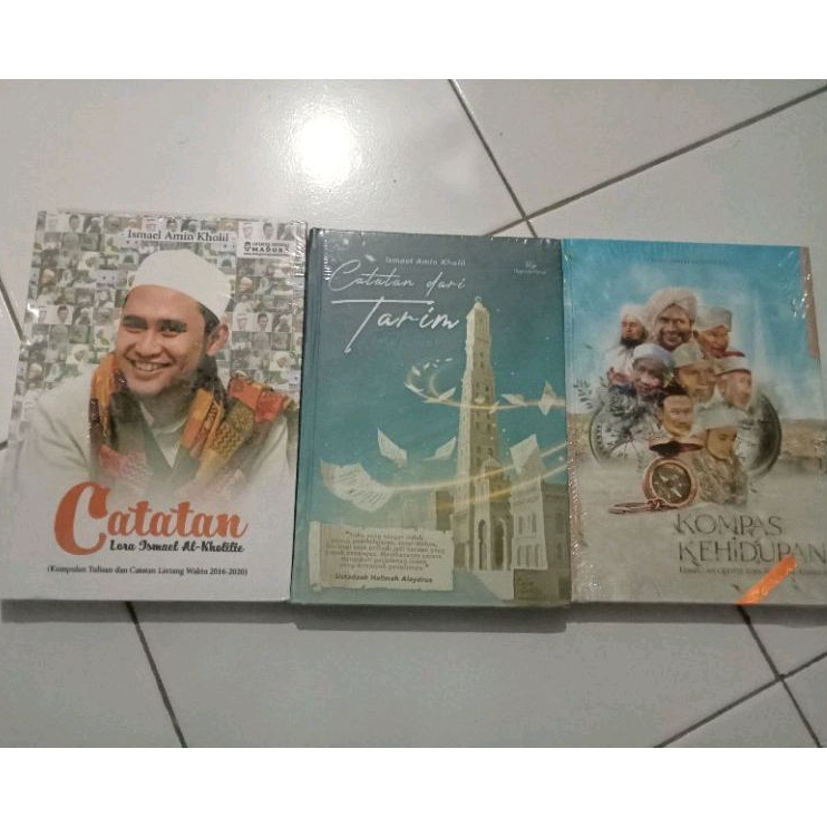 paket 3 buku lora Ismail alkholili, Catatan dari tarim original