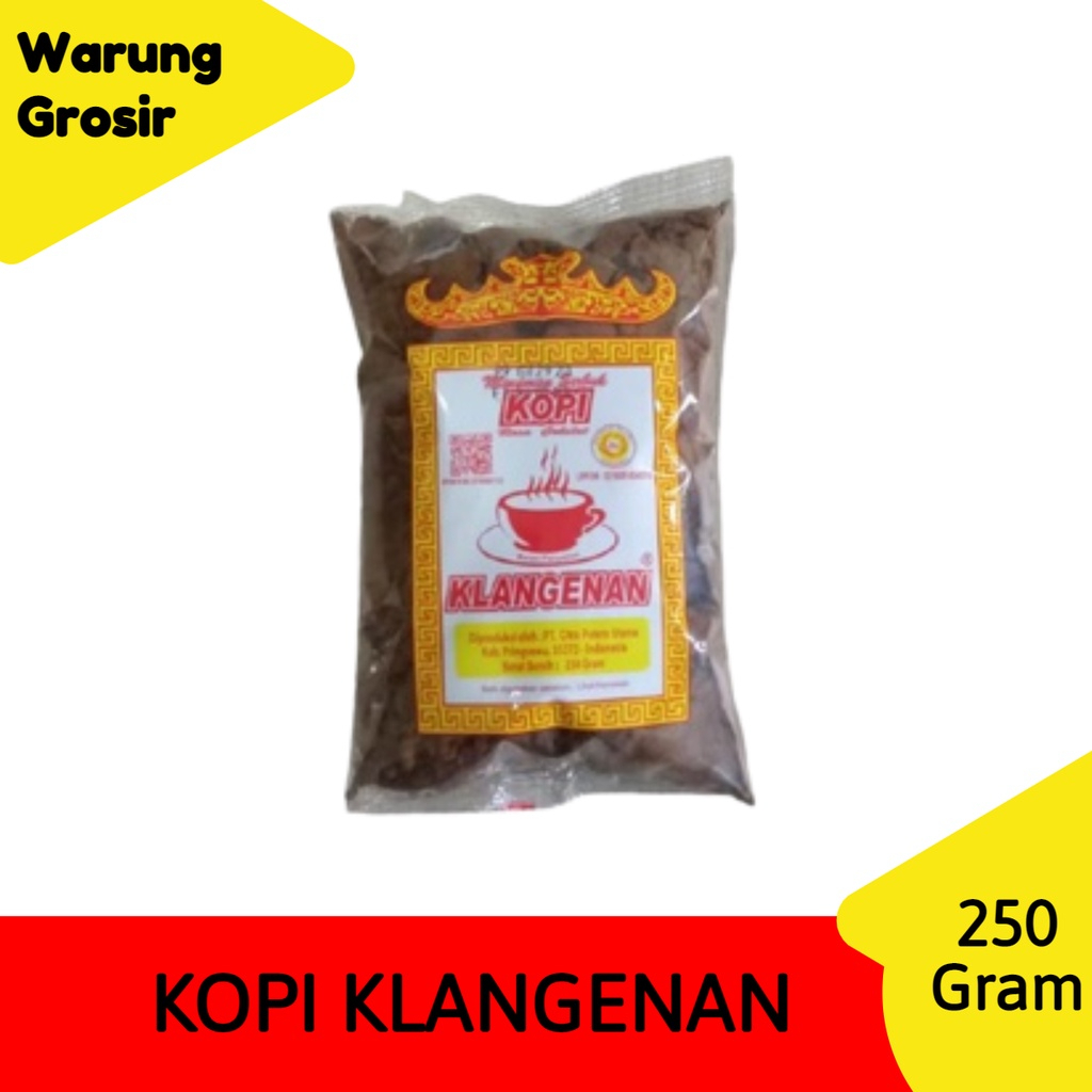 

Kopi Klangenan 250gram Kopi Asli Lampung Kopi Bubuk Lampung Asli / Kopi Robusta Lampung