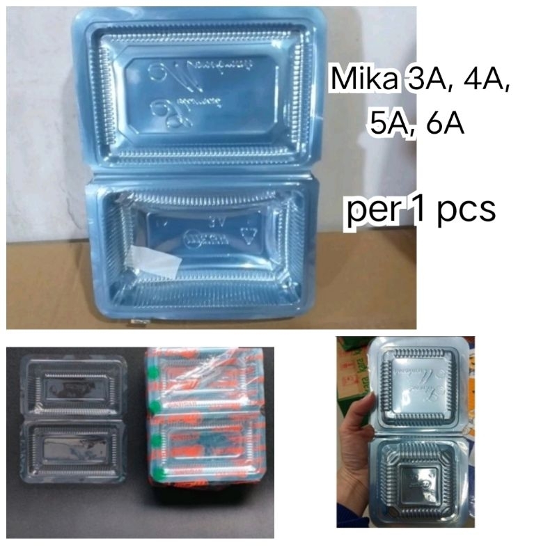 (1 PCS) Mika Plastik 3A, 4A ,5A 6A - Mika Kue