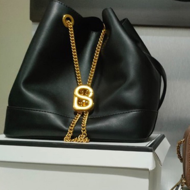 Myra Bag Buttonscarves Black