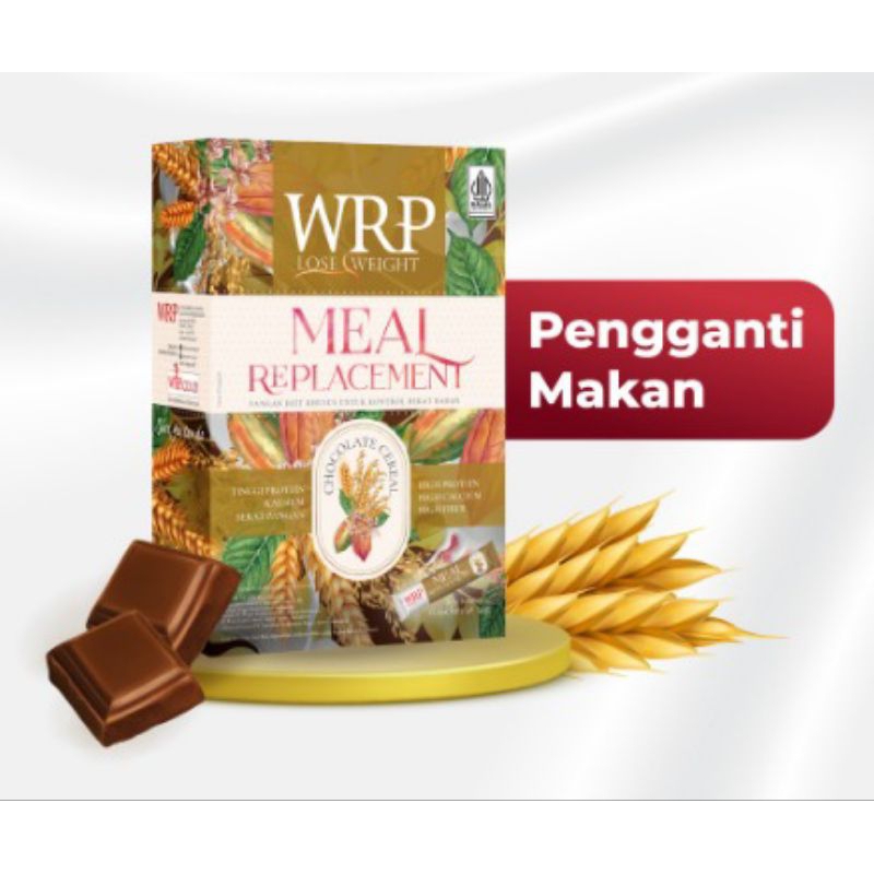 

WRP Meal Replacement Chocolate Cereal 324 G (6 Sachet) - Pengganti Makan