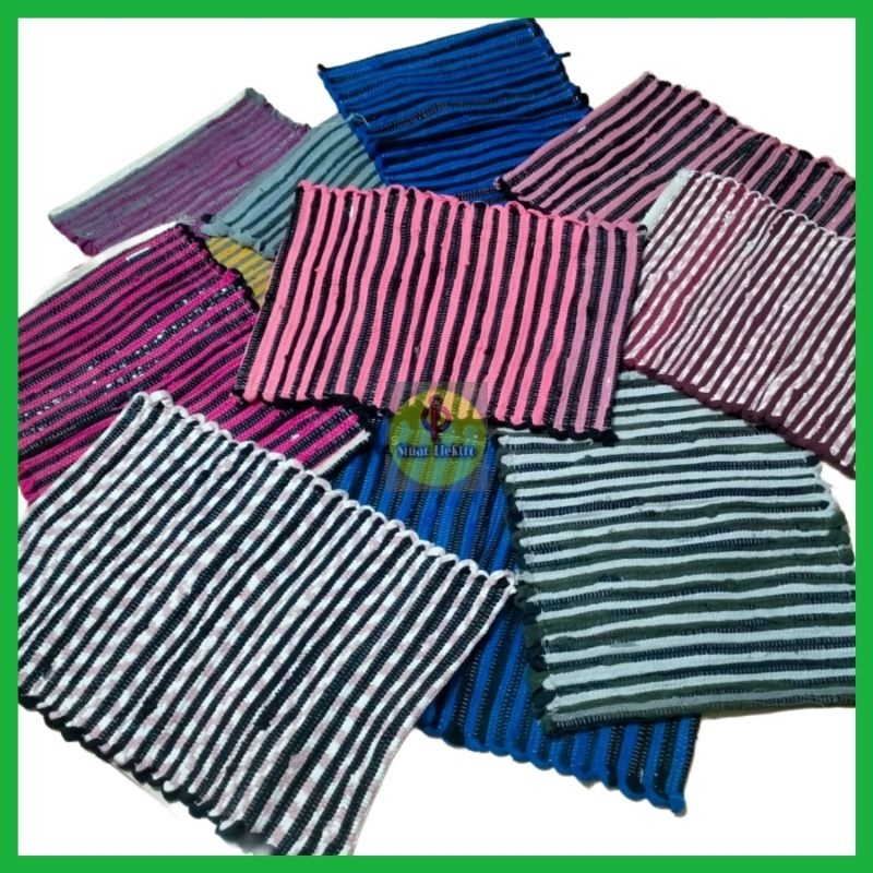 KESET ANYAM PELANGI ANTI SLIP / KESET KAKI MURAH KESET