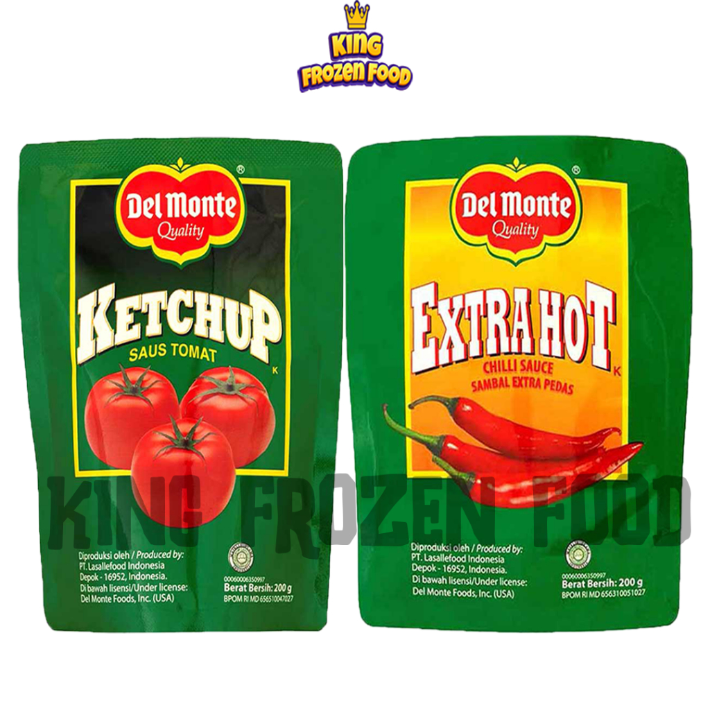 

Delmonte Pouch Extra Hot/Tomat 200G