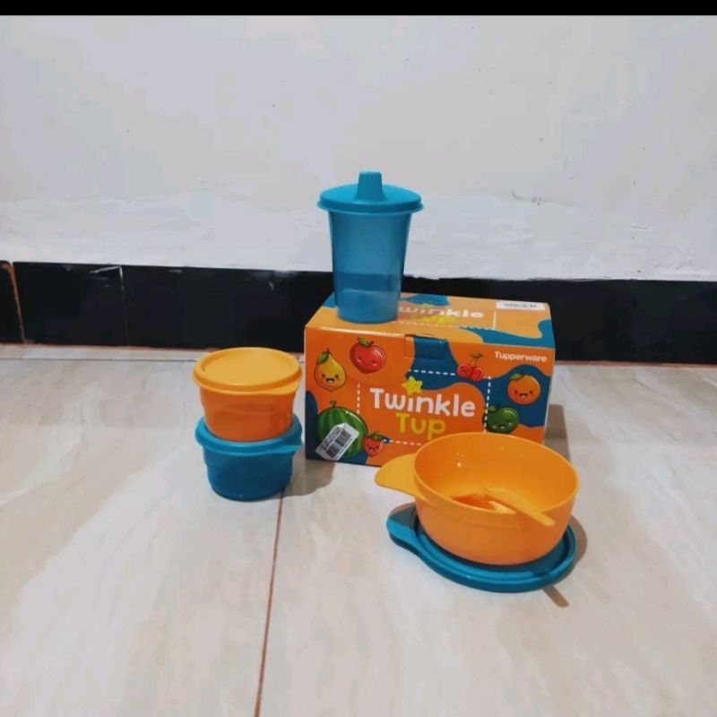 Twinkle Tup Tupperware peralatan bayi
