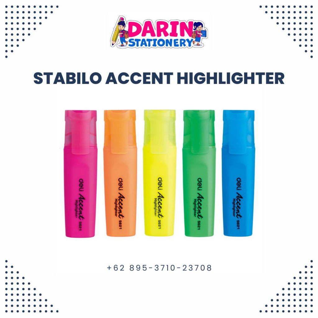 

DELI ACCENT S621 Highlighter Stabilo