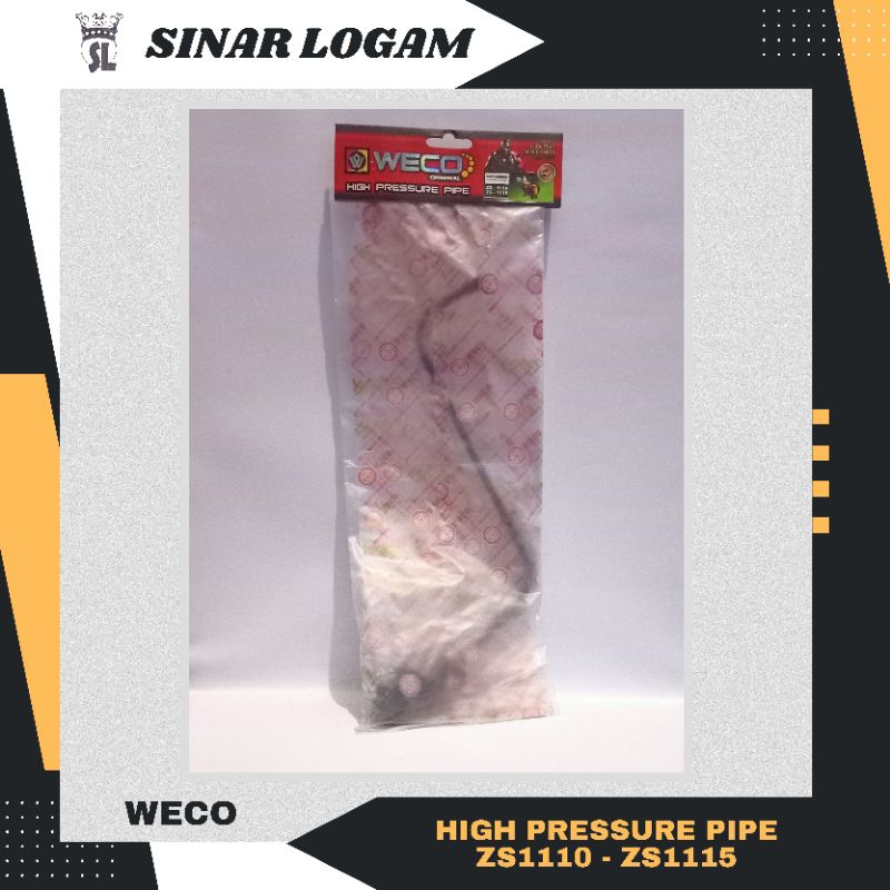 High Pressure pipe / HPP / Selang Nozzle WECO (ZS1110 - ZS1115)