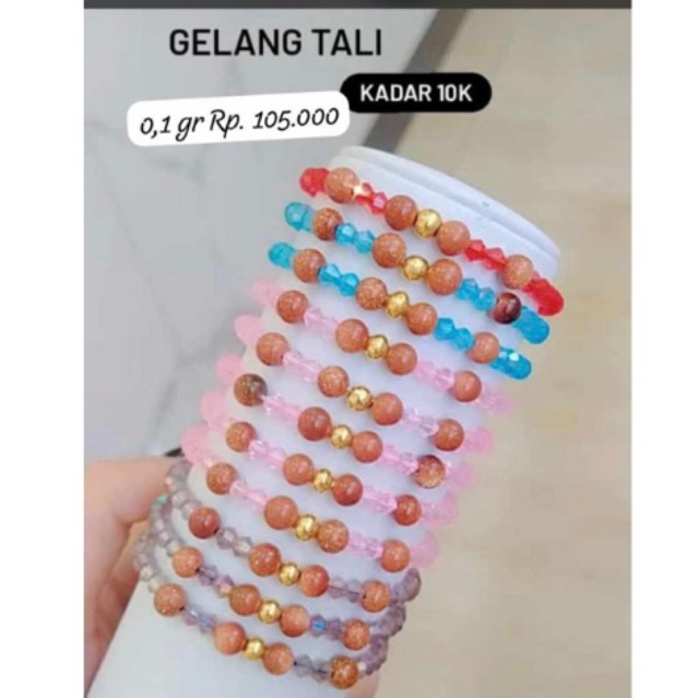 GELANG EMAS SEMAR JAWA 10karat