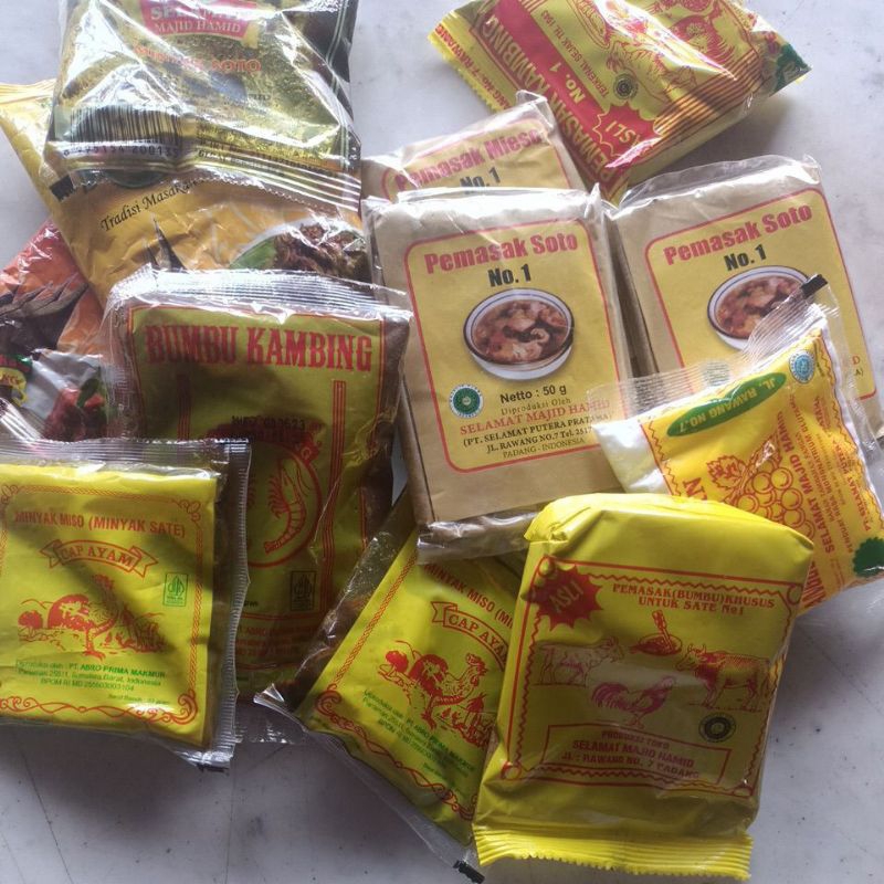 

Bumbu Instan Aneka Rempah Minangkabau