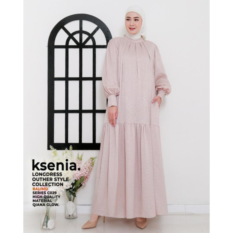 KSENIA LONGDRESS /GAMIS VIRAL LD 112 PB137 BHN QIAMA GLOW BY BALIMO