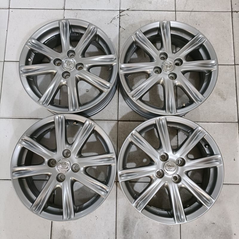 Velg Pelek Mobil Oem Yaris Ring 16 pcd 4x100 Et 51