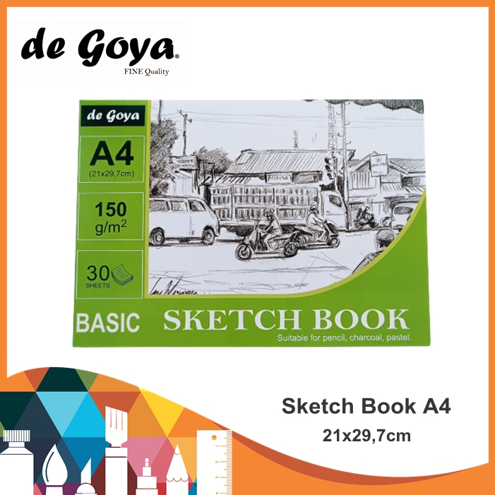 

De Goya Sketch Book A4 / Sketch Book / De Goya / De Goya A4 / Buku Sketsa