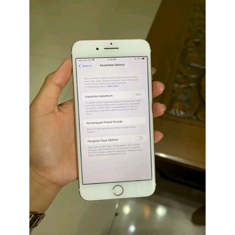 iphone 7 plus 128GB Jual Cepat Garansi resmi Ibox