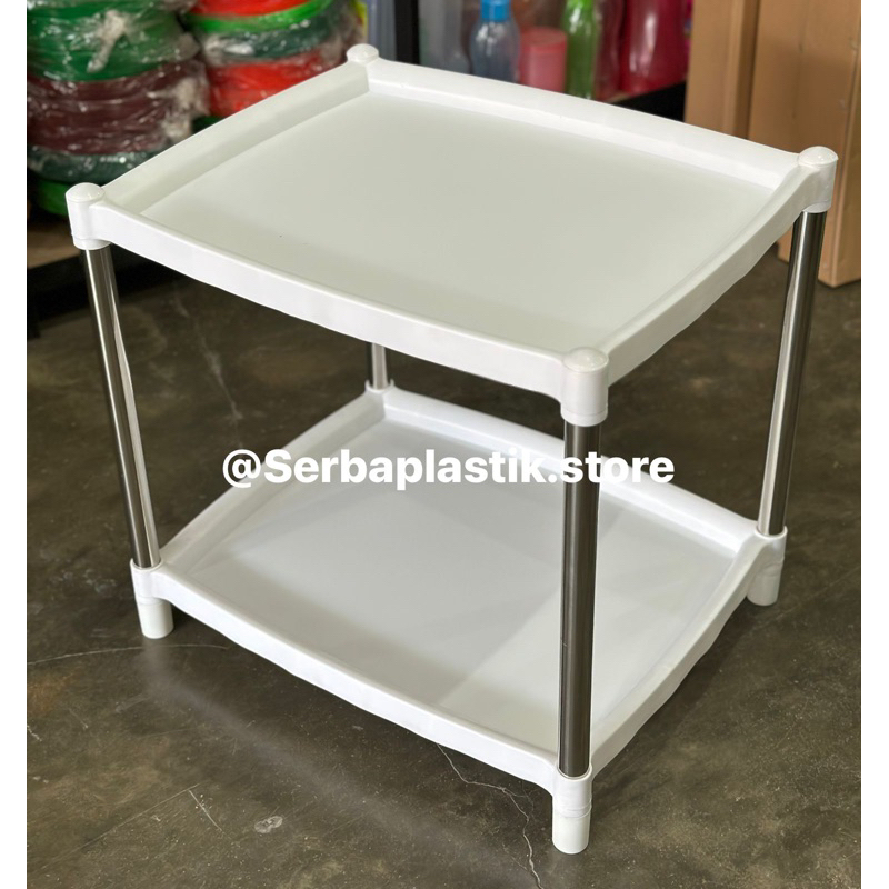 Meja teras / meja kecil santai / meja plastik warna / meja bertingkat 4050 meja tamu / meja putih / 