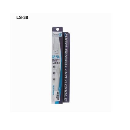 Kabel Usb-A to lightning secret g Charge sync 30cm 2.4A fast charging Ls-38 - Cable data 0.3m ls38