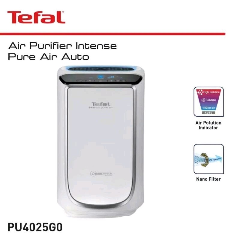 Air Purifier Tefal Intense Pure Air Auto PU 4025G0 Original