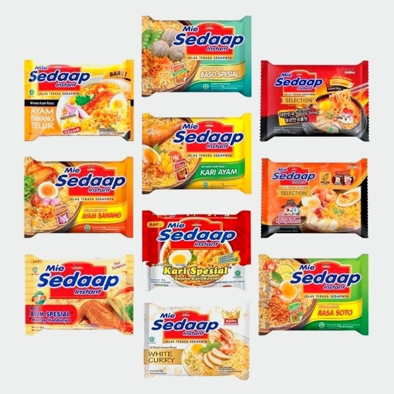 

Mie Sedaap Aneka Varian