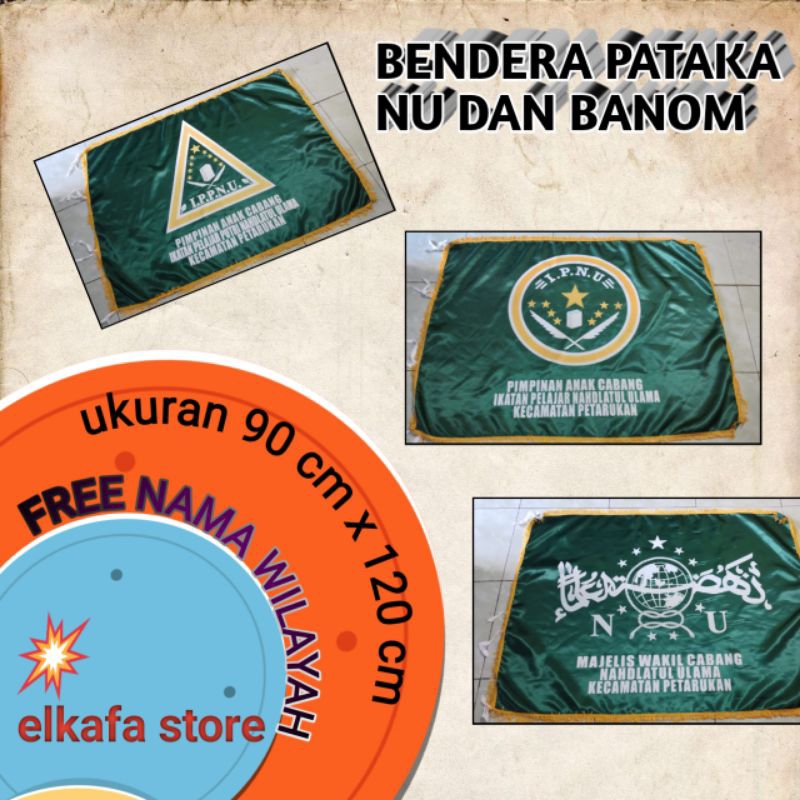 BENDERA PATAKA NU DAN BANOM