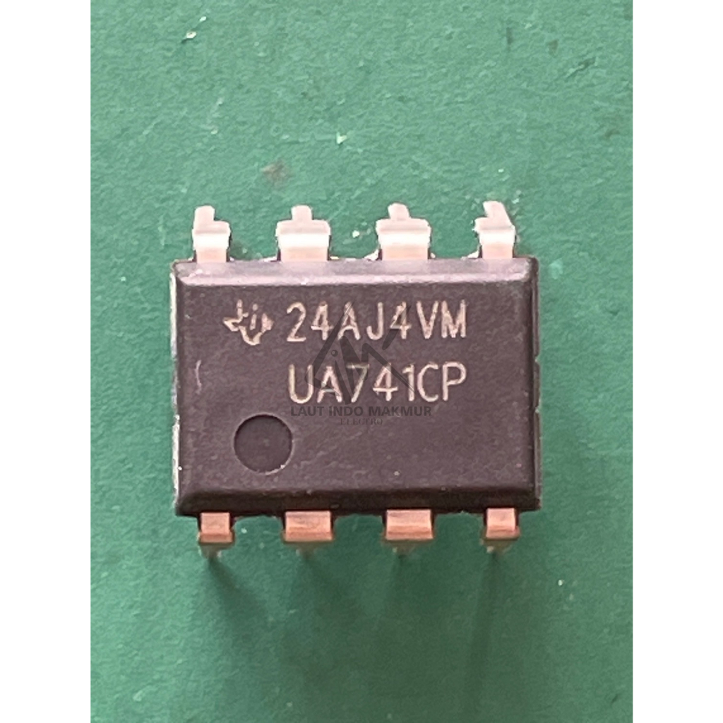 5 BUAH LM741 TEXAS ORIGINAL IC UA741 ASLI LM 741 ORI TEXAS INSTRUMENTS UA741CP 741CP ups