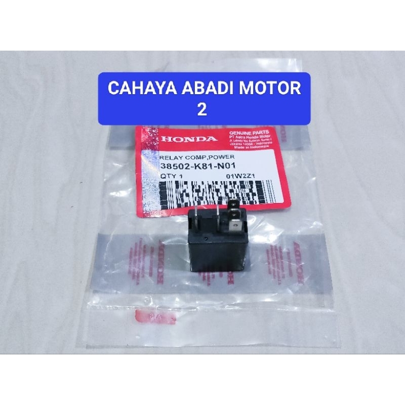 RELAY RELAI KAKI 5 RELAY STATER VARIO 125 VARIO 150 BEAT ESP BEAT POP SCOOPY FI BEAT DI SPACY FI ORI