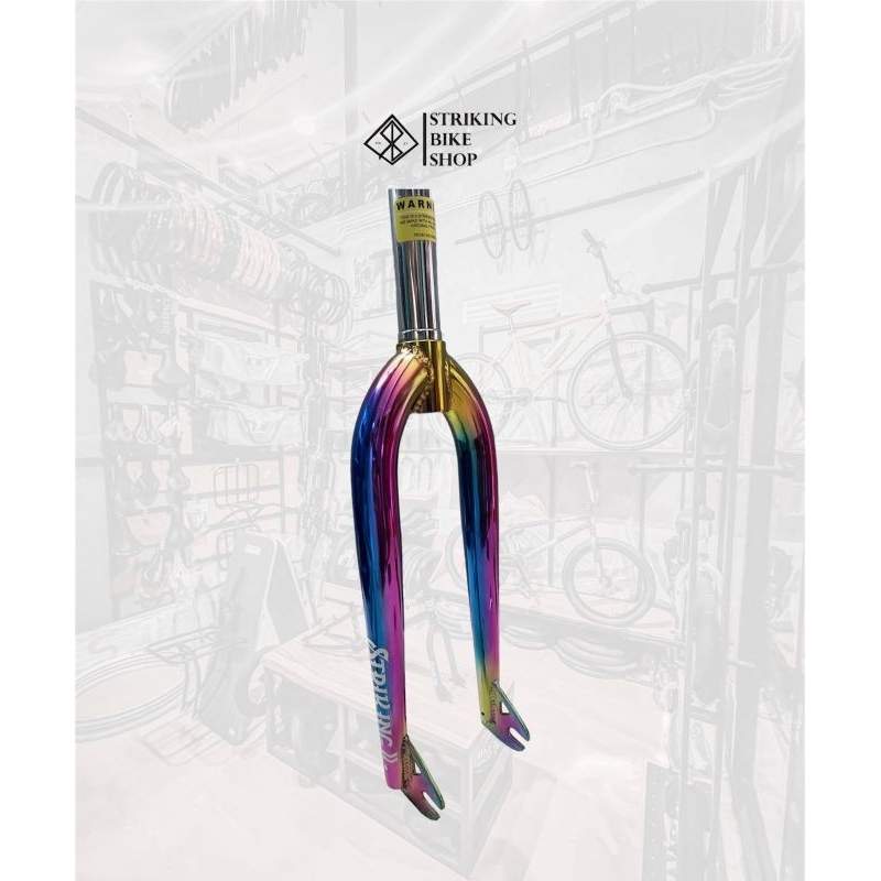 FORK 20 BMX OVERSIZE TATROSS GARPU SEPEDA RAINBOW ATAU OILSLICK